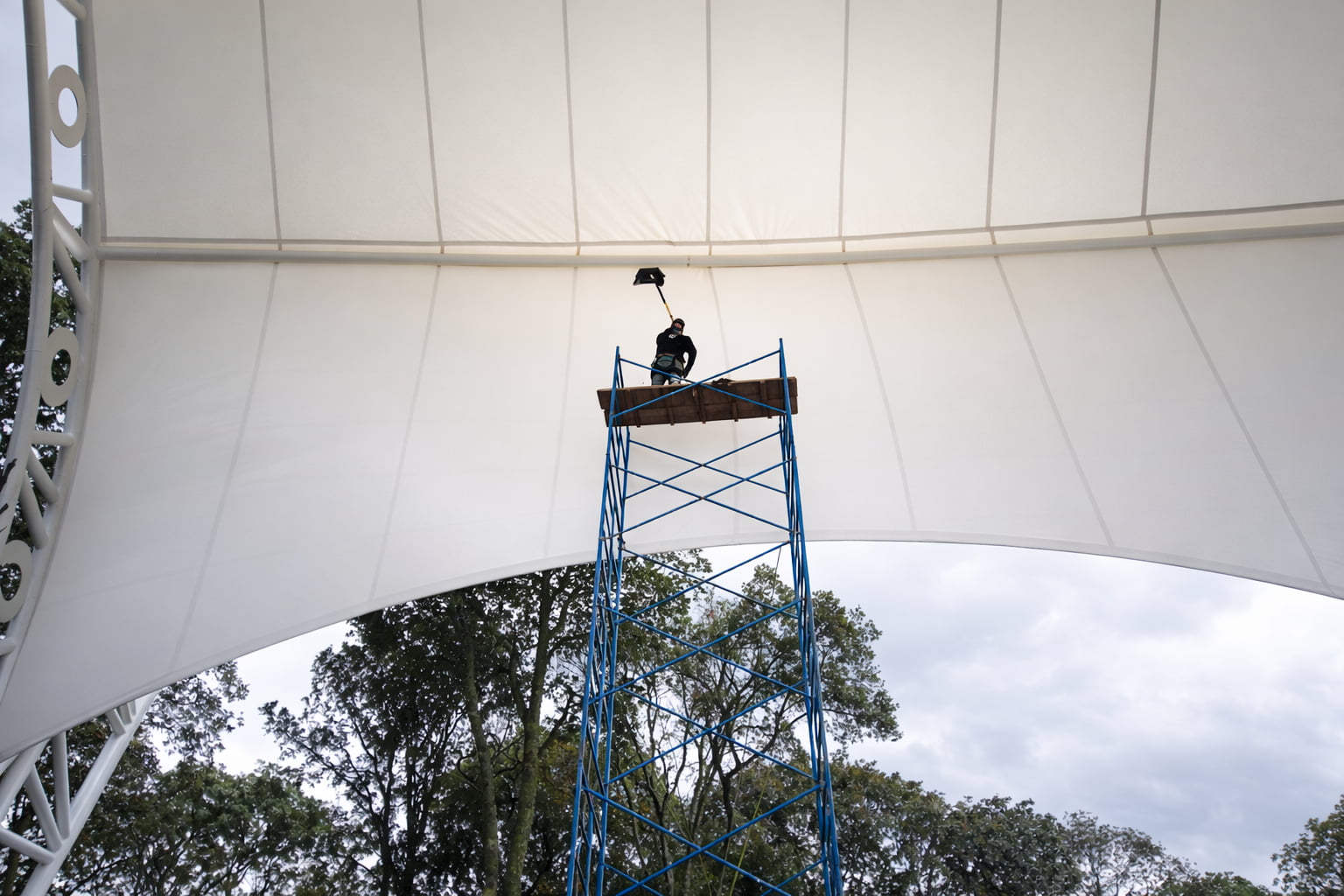 Mantenimiento y cambio de velaria