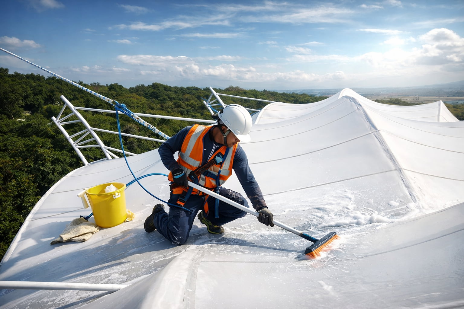Proceso de cambio de velaria